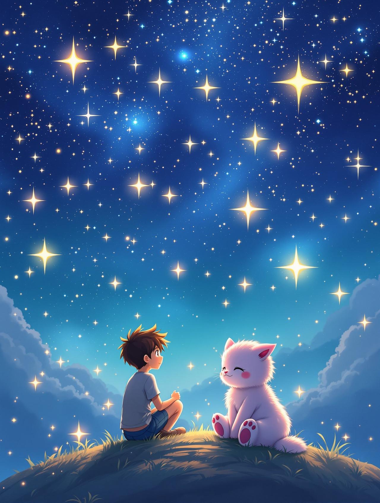 星空下的愿望 - 短剧搜搜动漫短剧